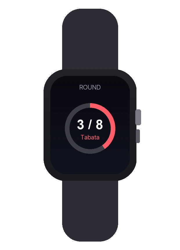 Interval rounds on Apple Watch