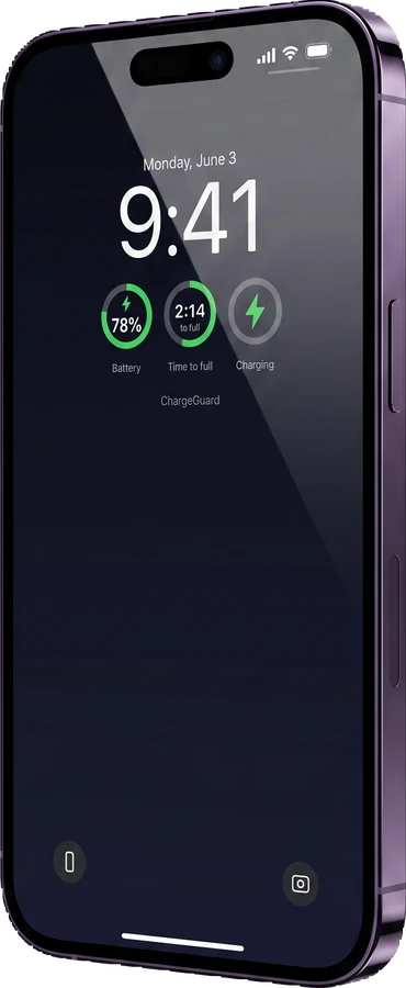 ChargeGuard Lock Screen widgets on iPhone