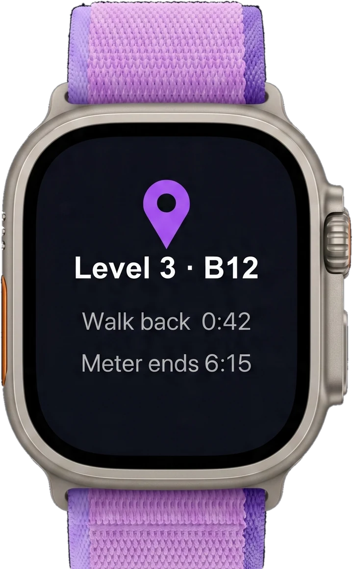 Spot on Apple Watch Ultra