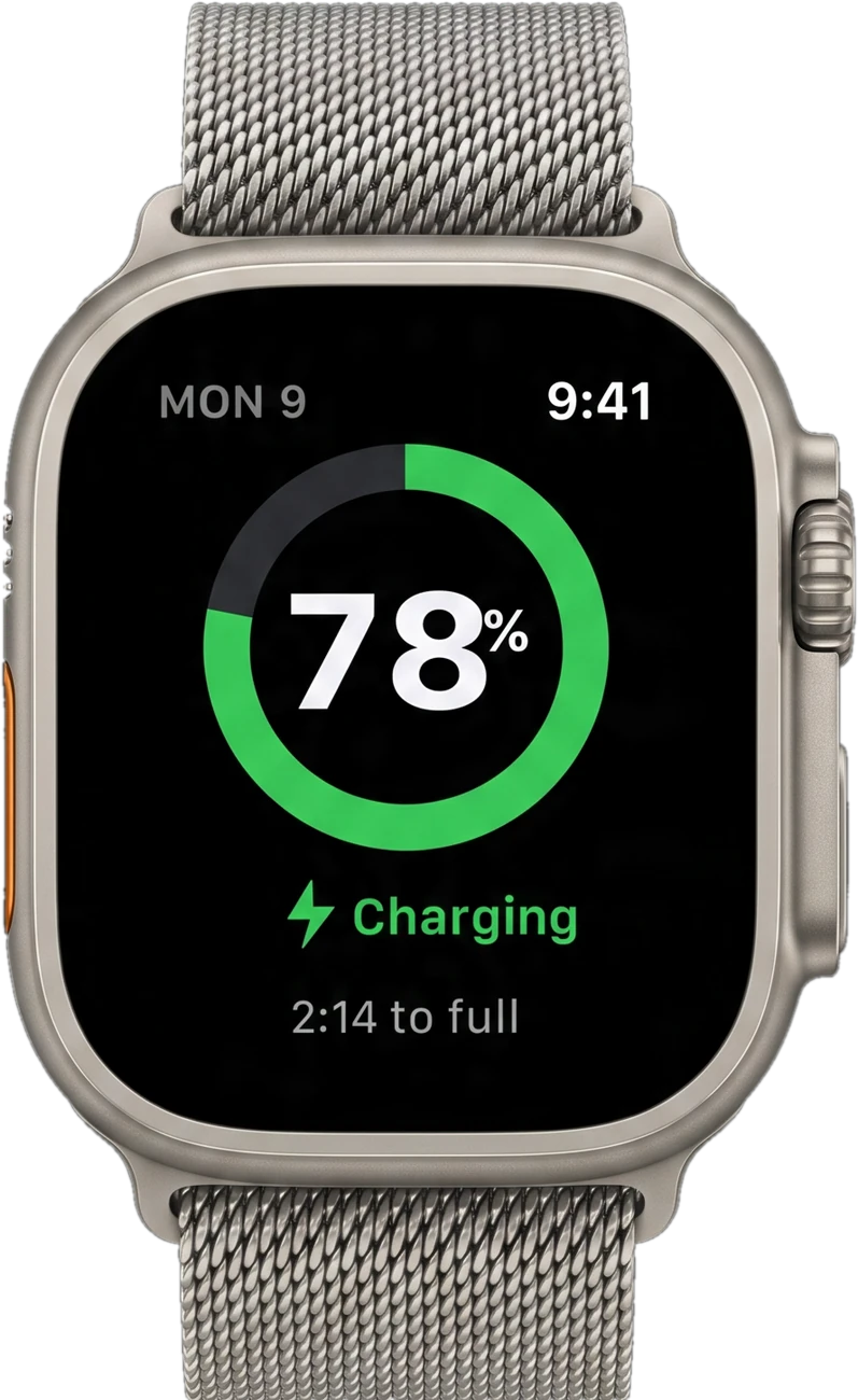 ChargeGuard on Apple Watch Ultra