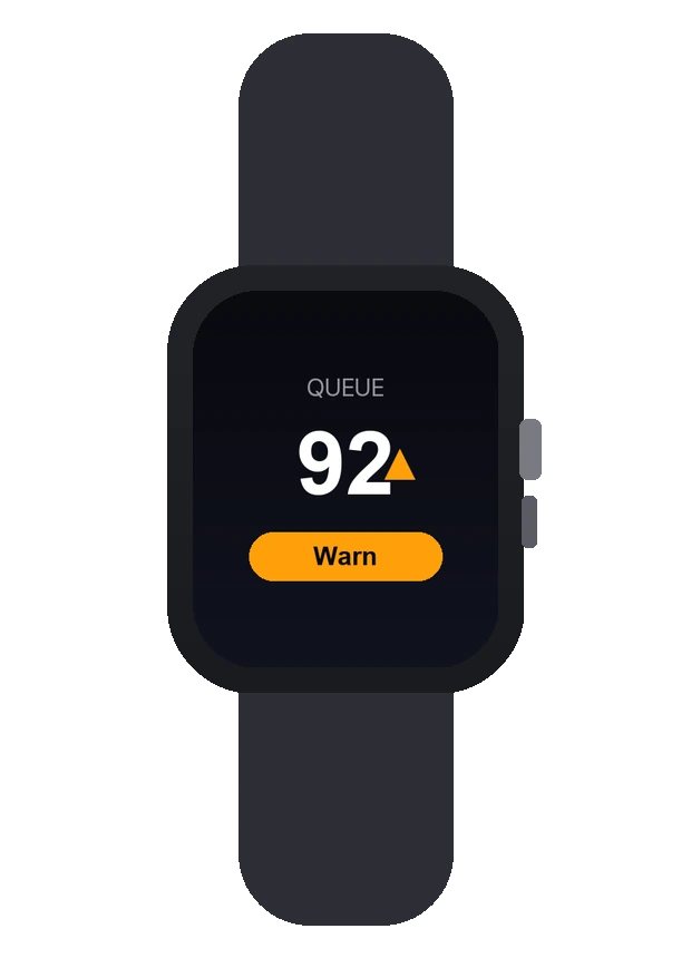 Queue, live on Apple Watch