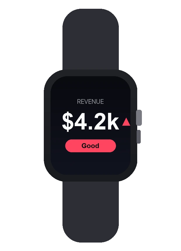 Revenue channel on Apple Watch