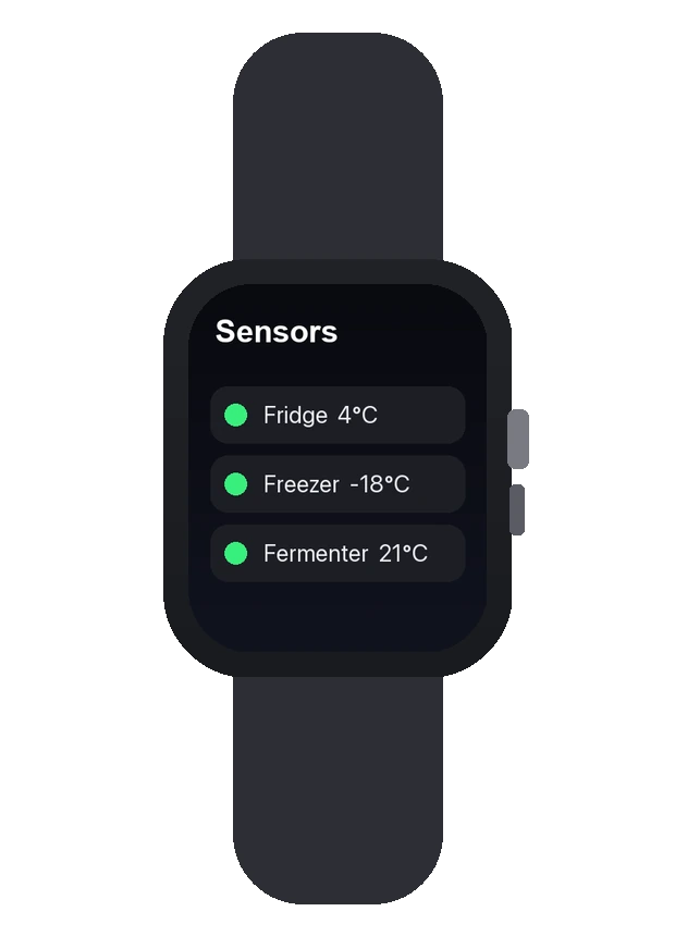 All your sensors on Apple Watch