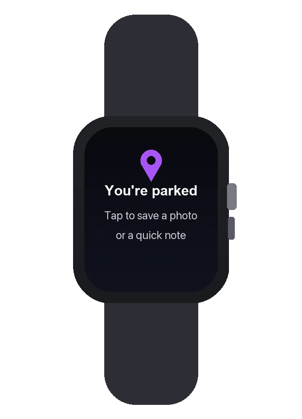 One-tap save on Apple Watch